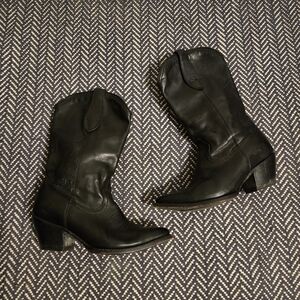 Ariat Black Heeled Boots